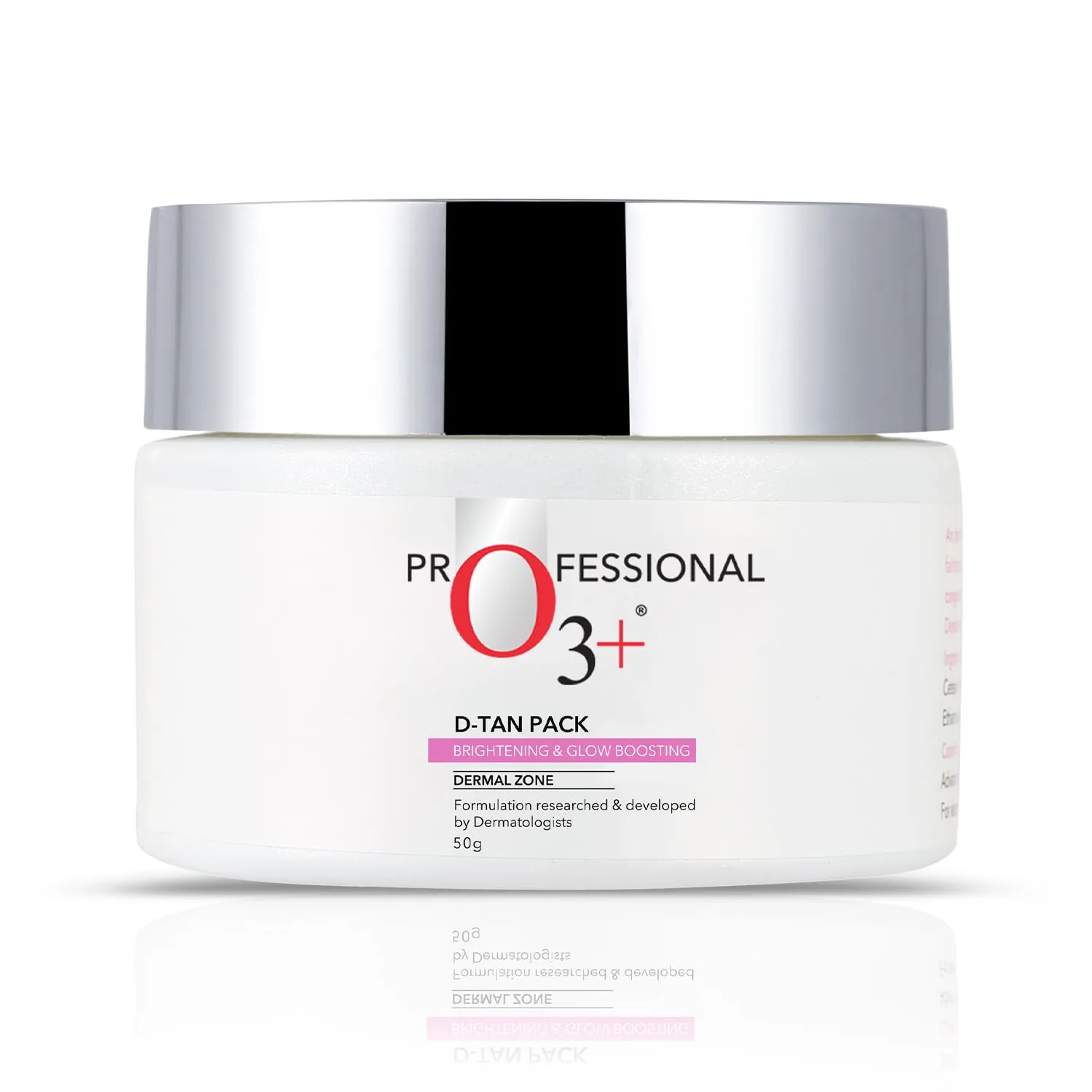 Professional O3+ D-Tan Pack | Brightening Face Mask | Sun Tan Removal Cream