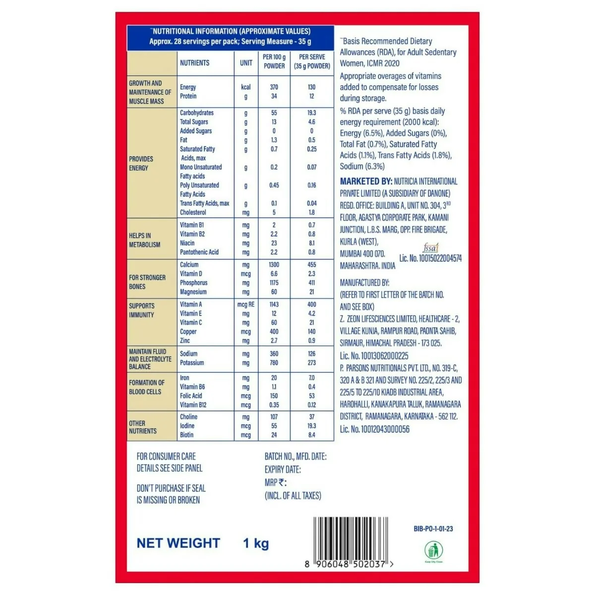 Protinex Health Supplement And Nutritional Protein Mix For Adults | Creamy Vanilla Flavor | Daily Strength and Immunity Support-2