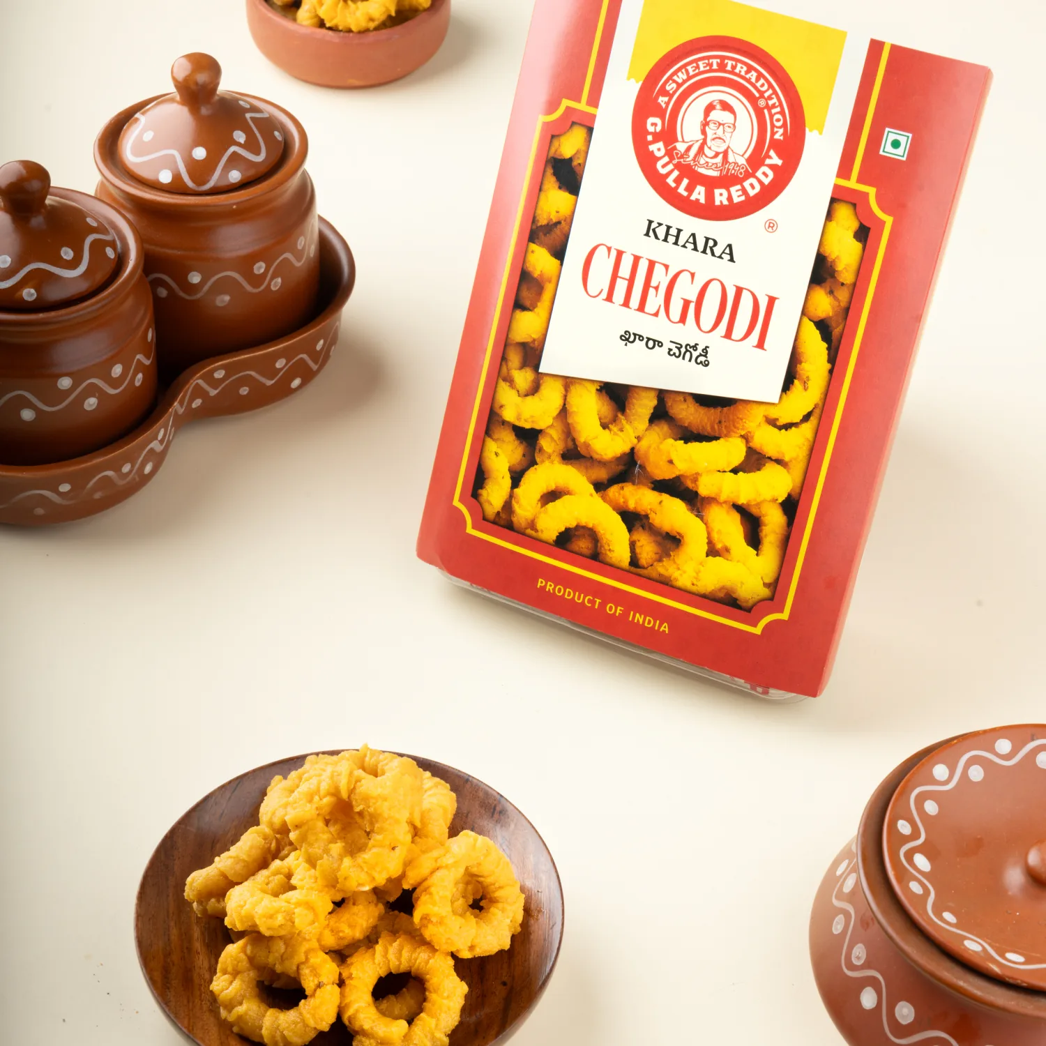 Pulla Reddy Chegodi | Crunchy South Indian Savory Rings | Traditional Andhra Teatime Snack
