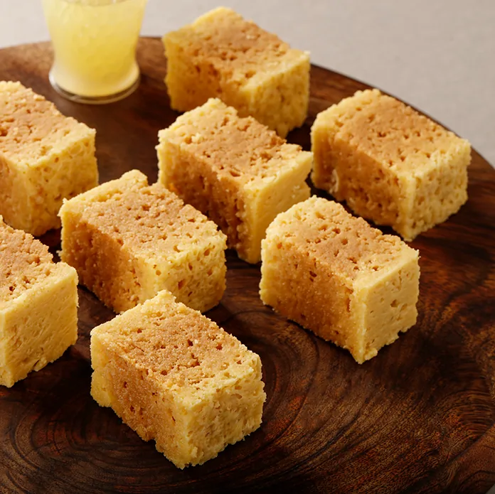 Pulla Reddy Mysore Pak | Traditional Ghee Sweet | Soft Melt-in-Mouth Dessert-2