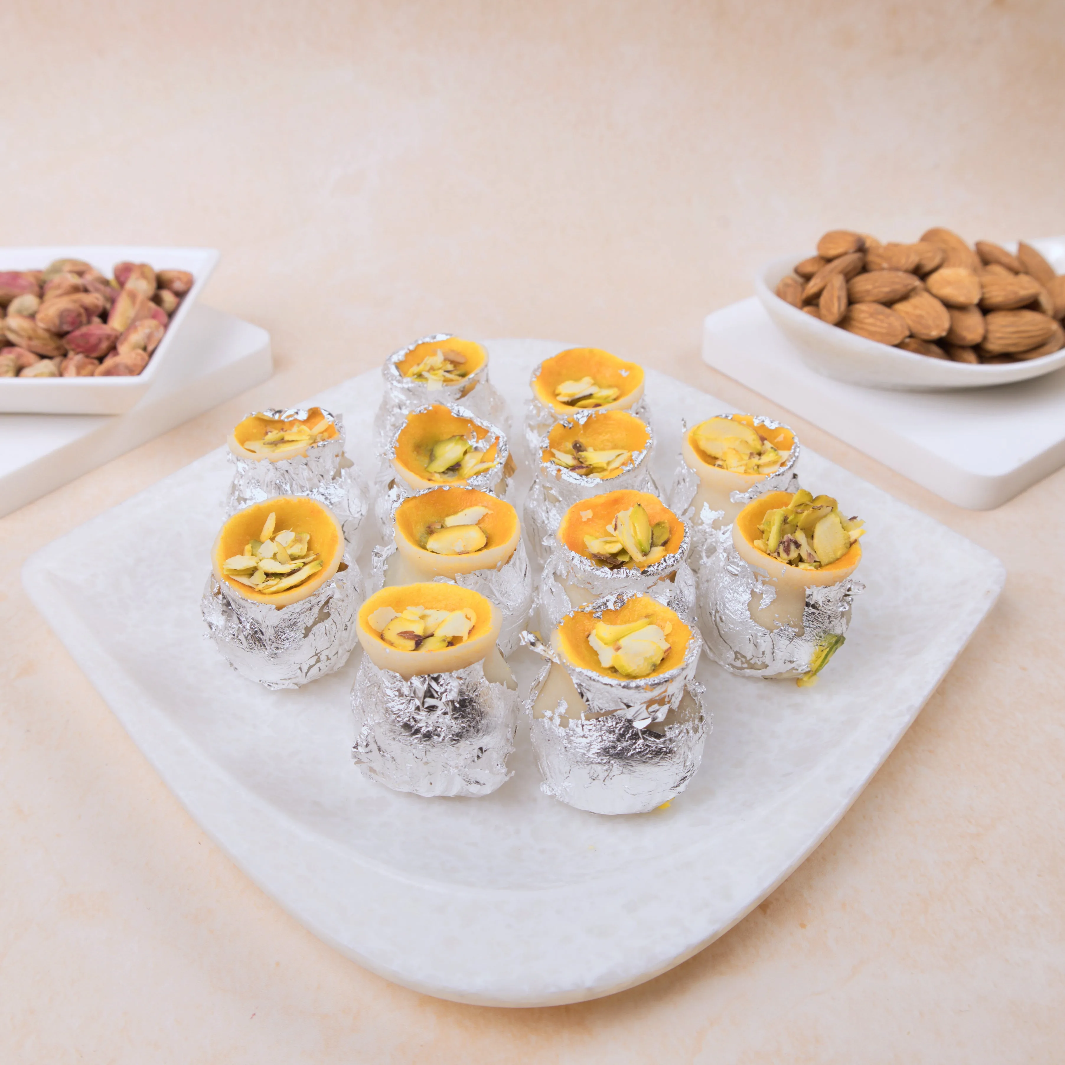 Purshottam Sweets Premium Pista Kalash | Traditional Dry Fruit Mithai | Authentic Indian Festive Sweets-1