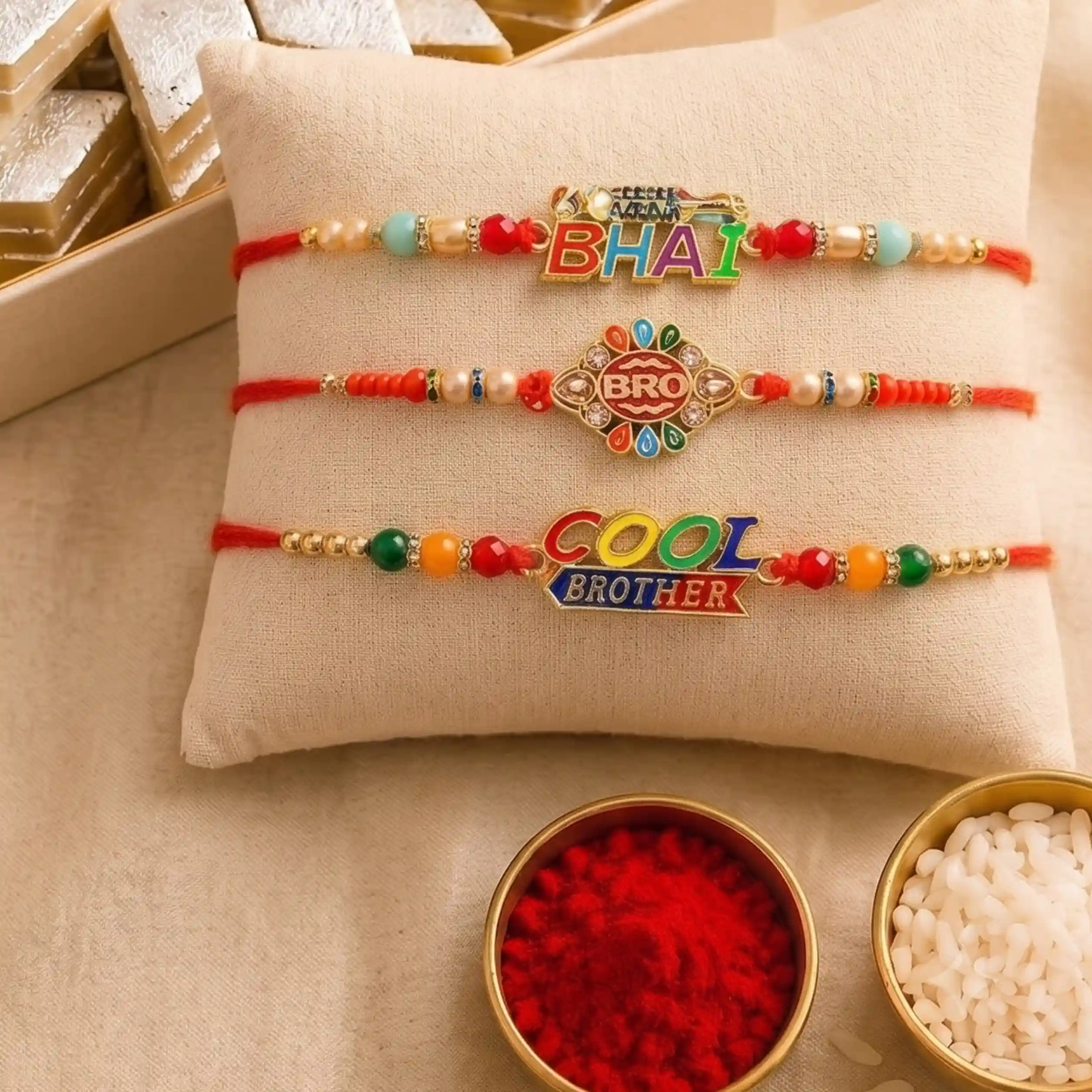 Quirky Rakhis (Pack of 3)