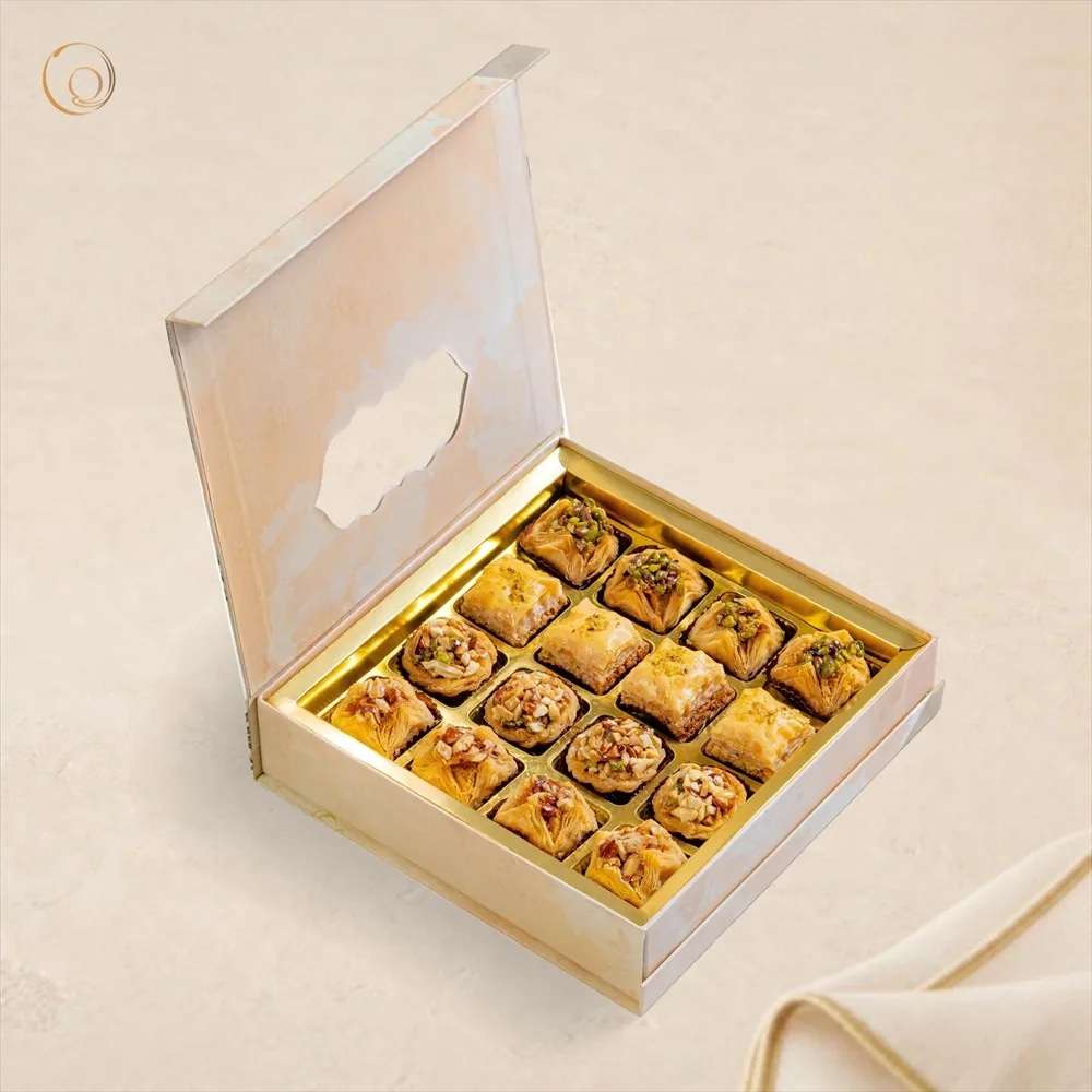 Radhe Prem Ki Mithaas Assorted Premium Baklava | Flaky Nut Pastry Sweets Box | Rich Ghee & Honey-3