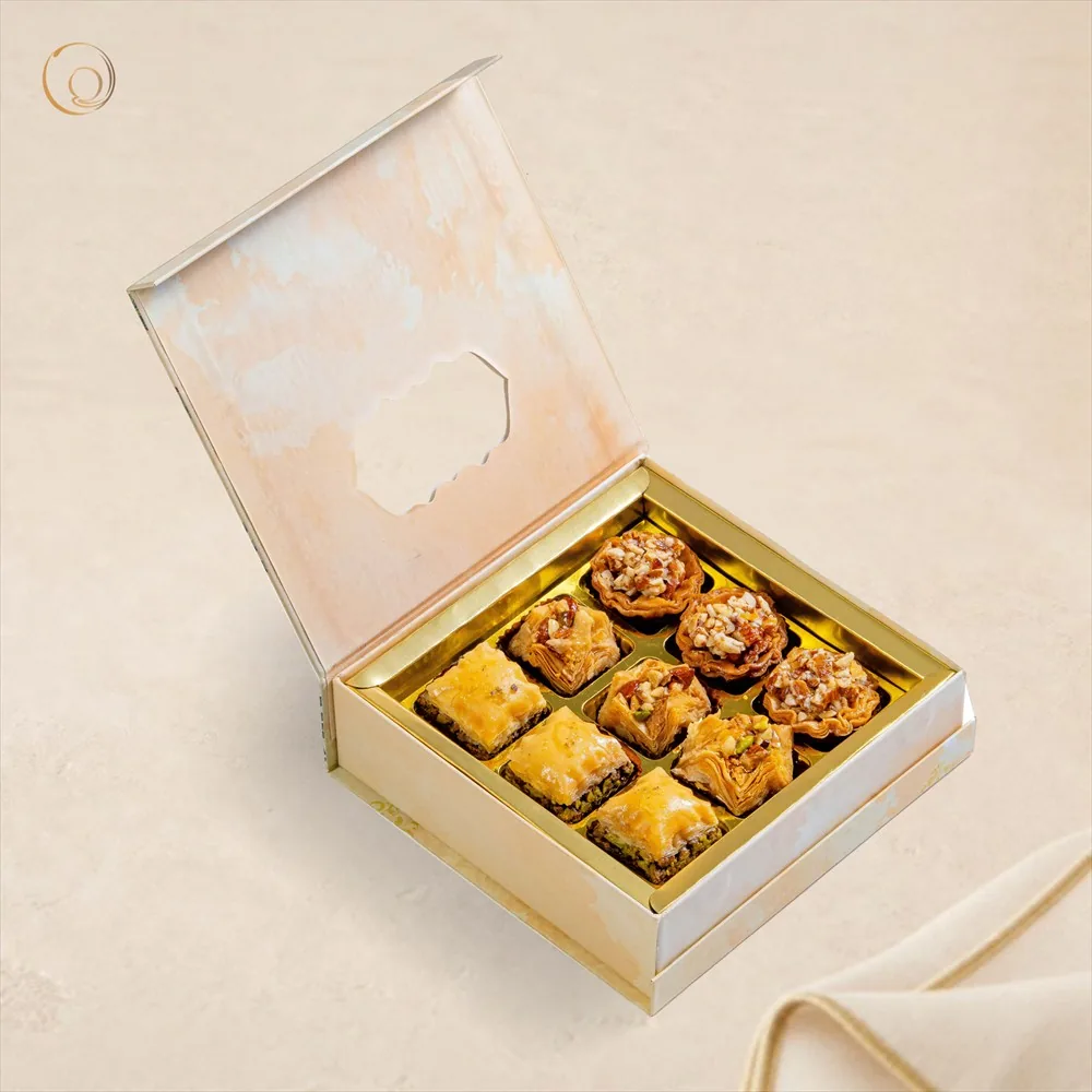 Radhe Prem Ki Mithaas Assorted Premium Baklava | Flaky Nut Pastry Sweets Box | Rich Ghee & Honey-5