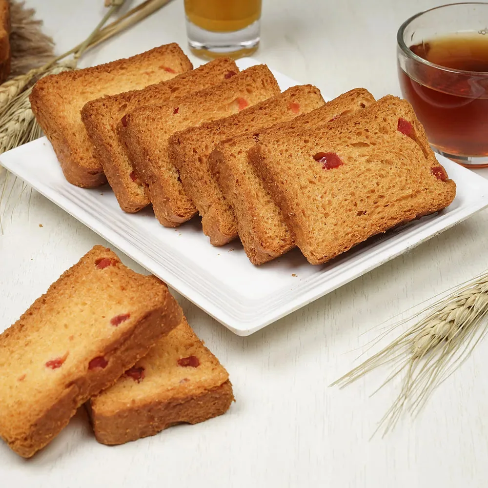 Radhe Prem Ki Mithaas Fruit Toast | Tutti Frutti Bakery Rusk | Crispy Tea Time Snack 250 gm