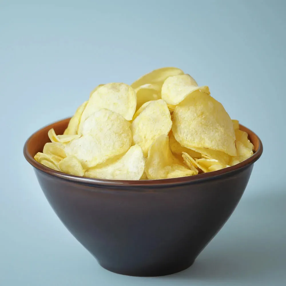 Radhe Prem Ki Mithaas Potato Chips Unsalted | Plain Farali Wafers | Crisp Upvas Snacks 140 gm