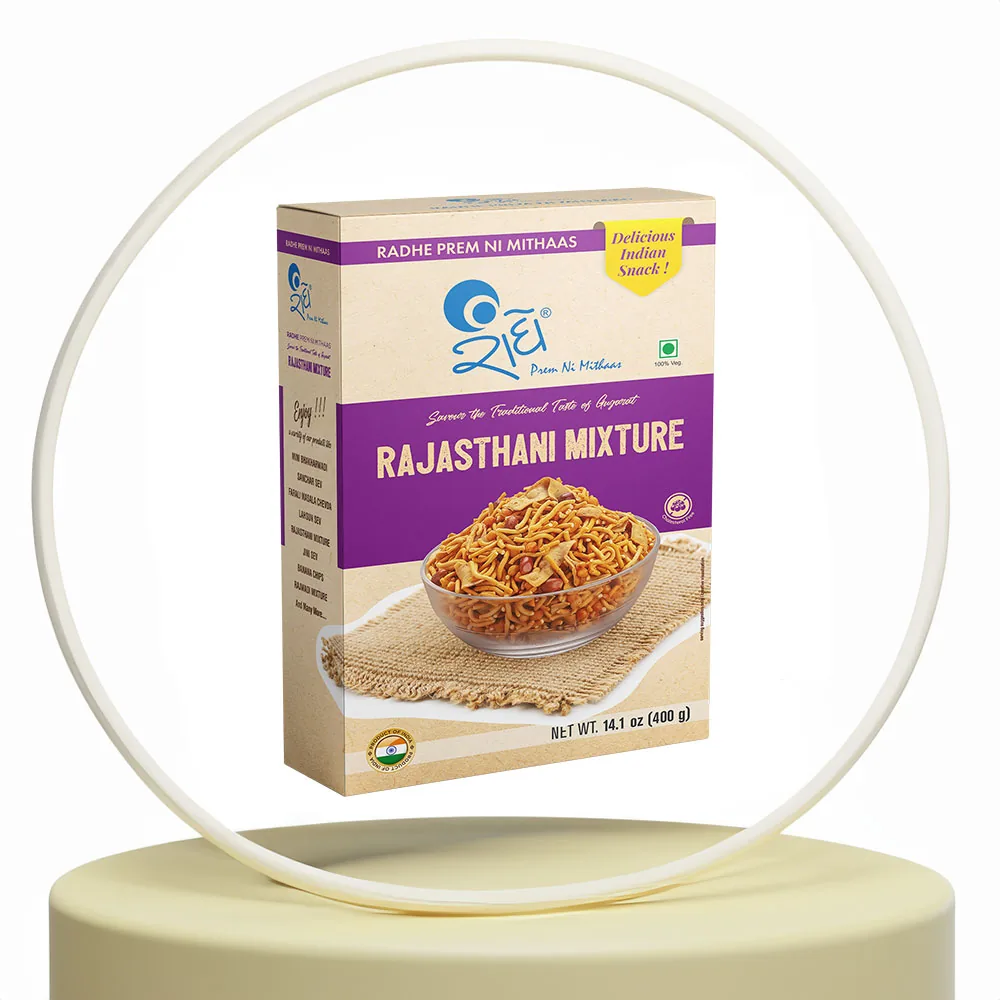 Radhe Prem Ki Mithaas Rajasthani Mixture | Sweet & Savory Namkeen | Authentic Indian Snack-2