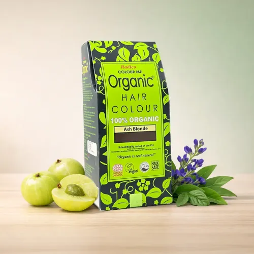 Radico Organic Hair Colour | 100% Herbal Hair Dye | Natural Grey Coverage-1