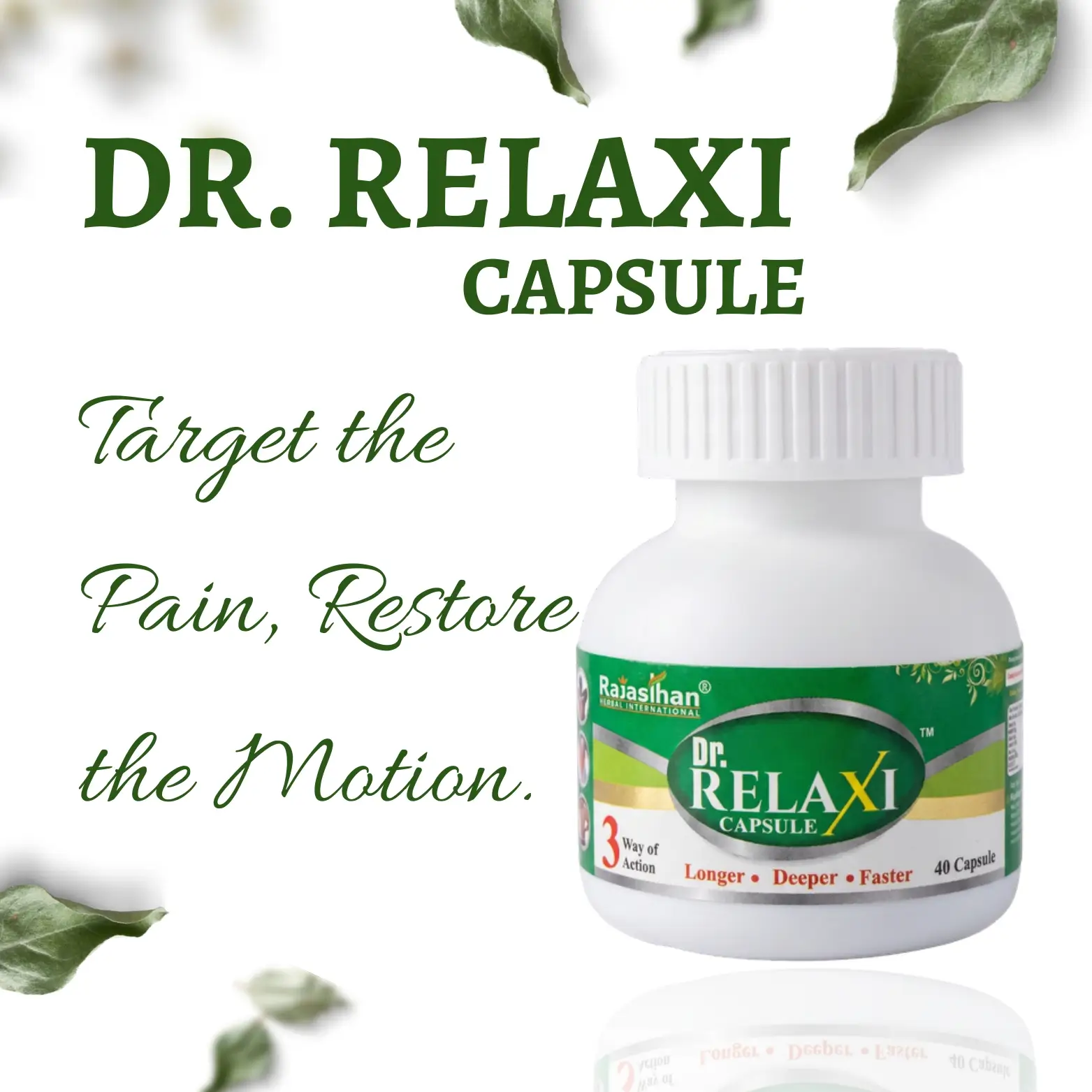 Rajasthan Herbals International Dr. Relaxi Capsules | Herbal Joint & Muscle Support | Natural Ayurvedic Formula-4