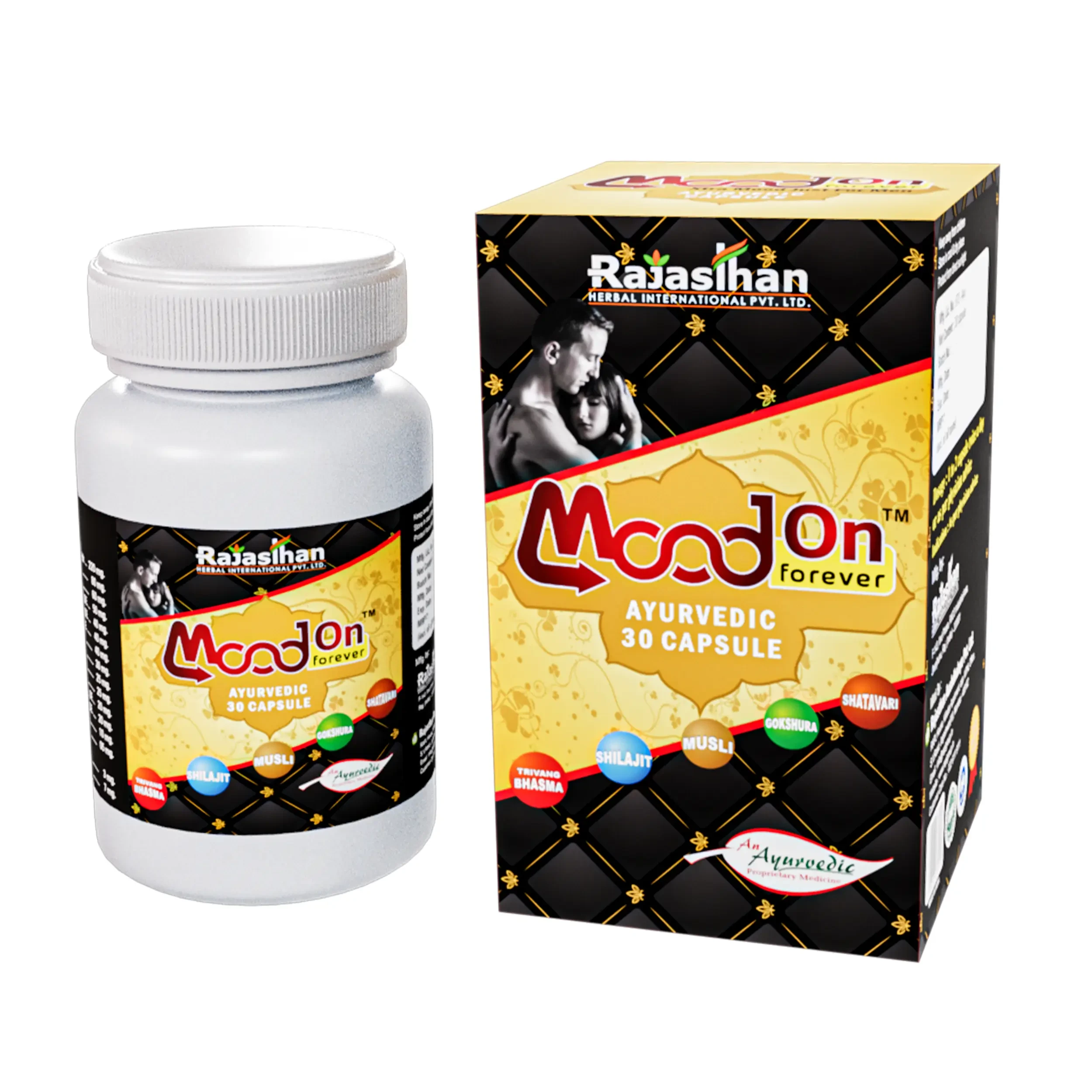 Rajasthan Herbals International Mood On Forever Capsules