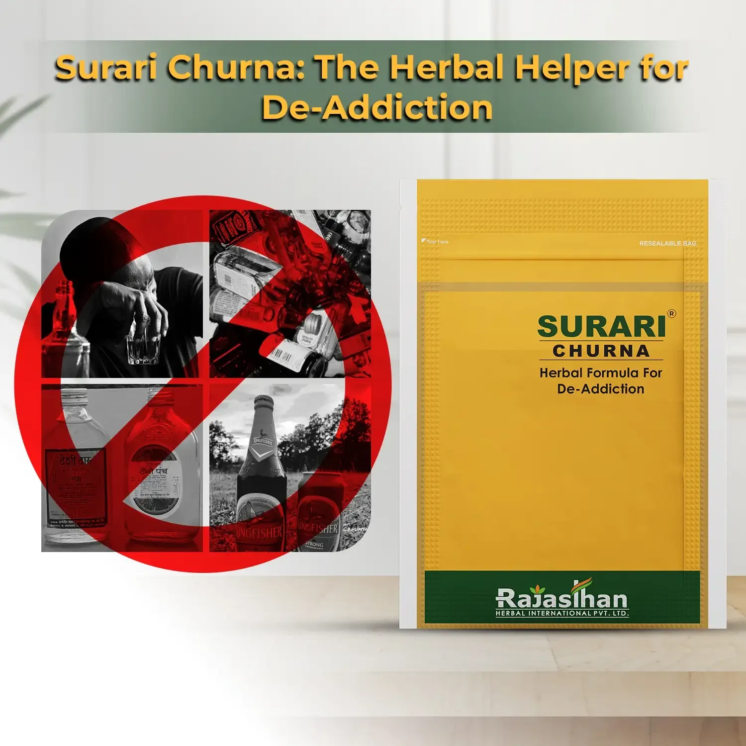 Rajasthan Herbals International Surari Churna | Ayurvedic De-Addiction Support | Natural Detox Formula-2