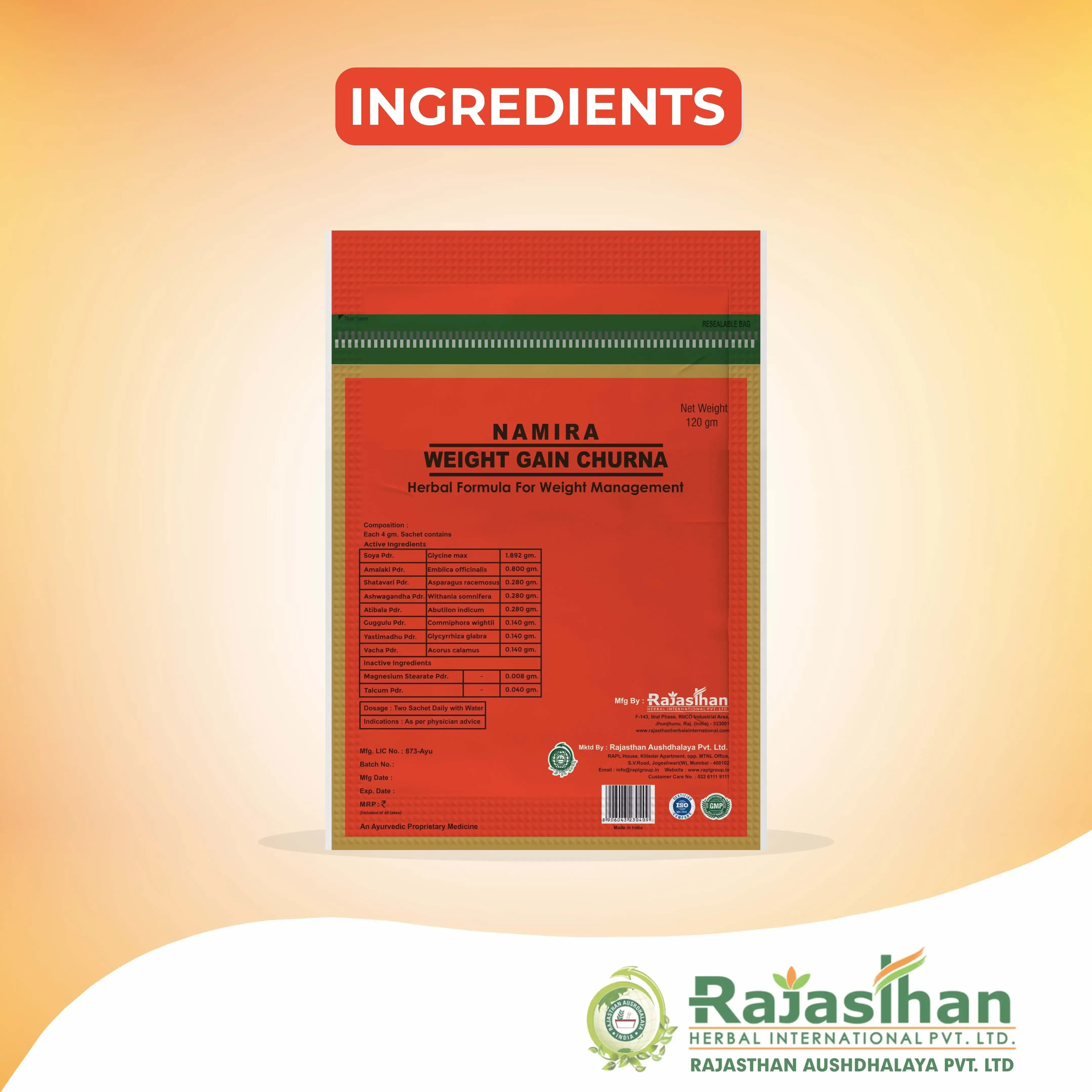 Rajasthan Herbals Namira Churna | Ayurvedic Herbal Powder | Traditional Strength and Vitality Support-3