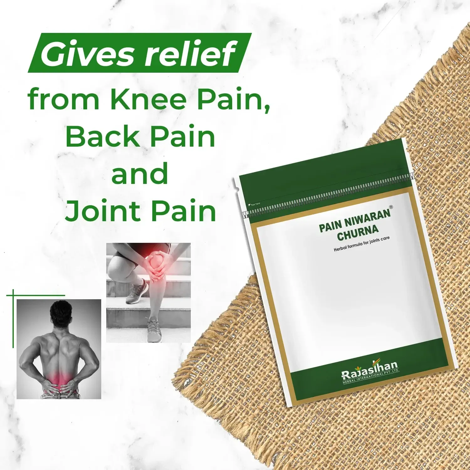 Rajasthan Herbals Pain Niwaran Churna | Ayurvedic Joint Support | Natural Herbal Formula-4