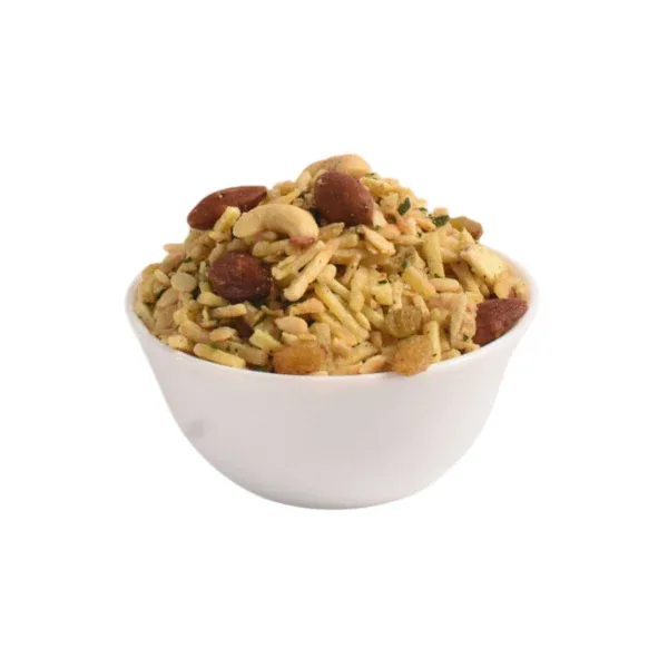 Ratan Sev Bhandar Badam Lachha | Indori Almond Namkeen | Crispy Tea Time Snack-1