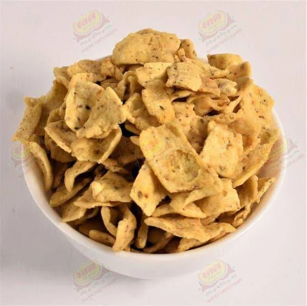 Ratan Sev Bhandar Besan Papdi Masala | Authentic Indori Crispy Namkeen | Savory Tea-Time Snack-1