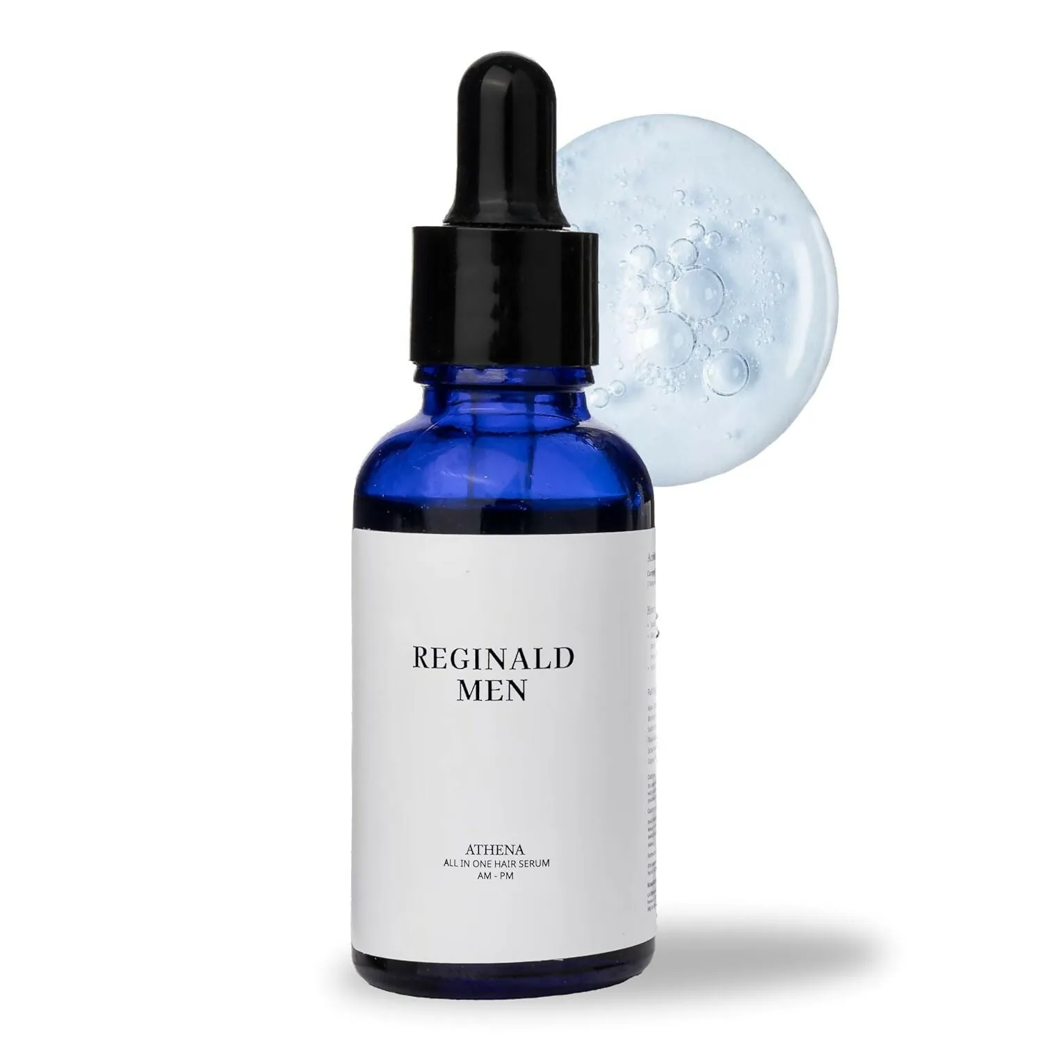 Reginald Men Athena All in One Hair Serum | Hair Growth & Fall Control Serum | Rice Water & Redensyl Formula 30 ml
