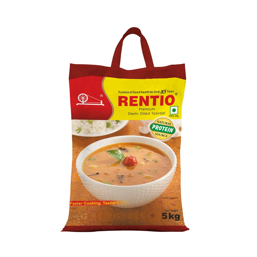RENTIO Premium Desi Oiled Toor Dal