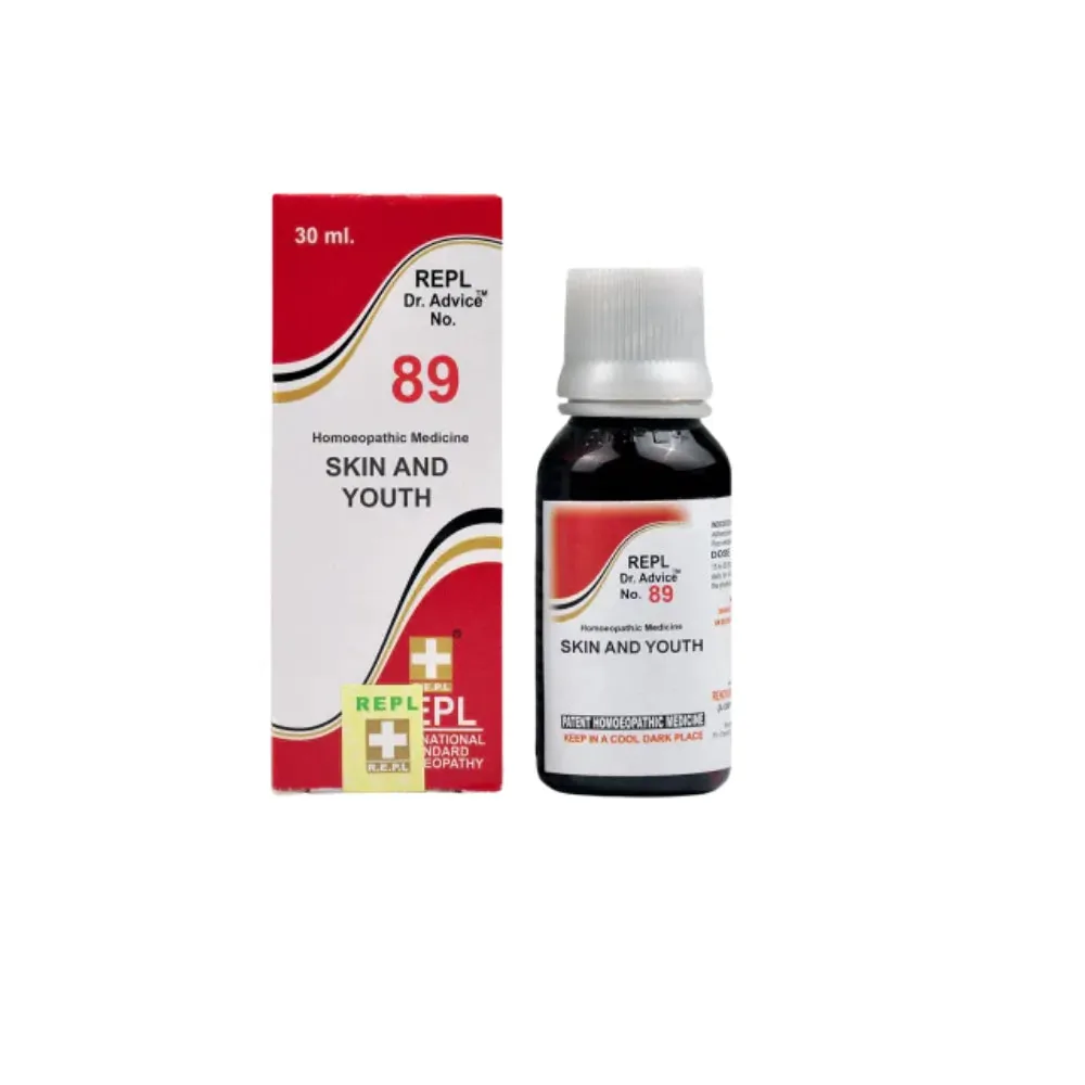 Repl Dr Advice No 89 Homeopathic Medicine Skin And Youth Drops
