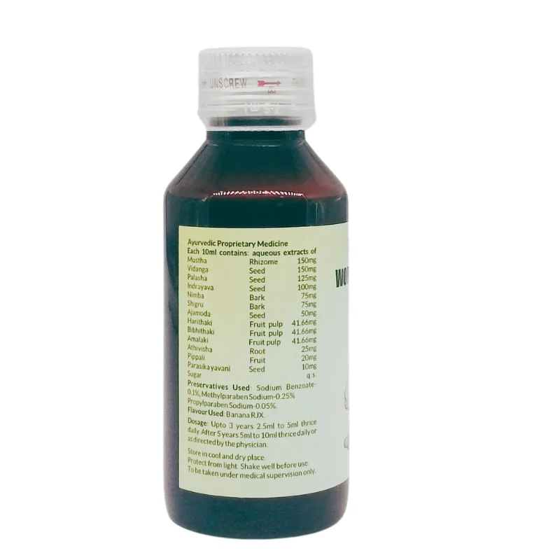 Revinto Wormicid Plus Syrup | Ayurvedic Digestive Tonic | Natural Gastrointestinal Support-2