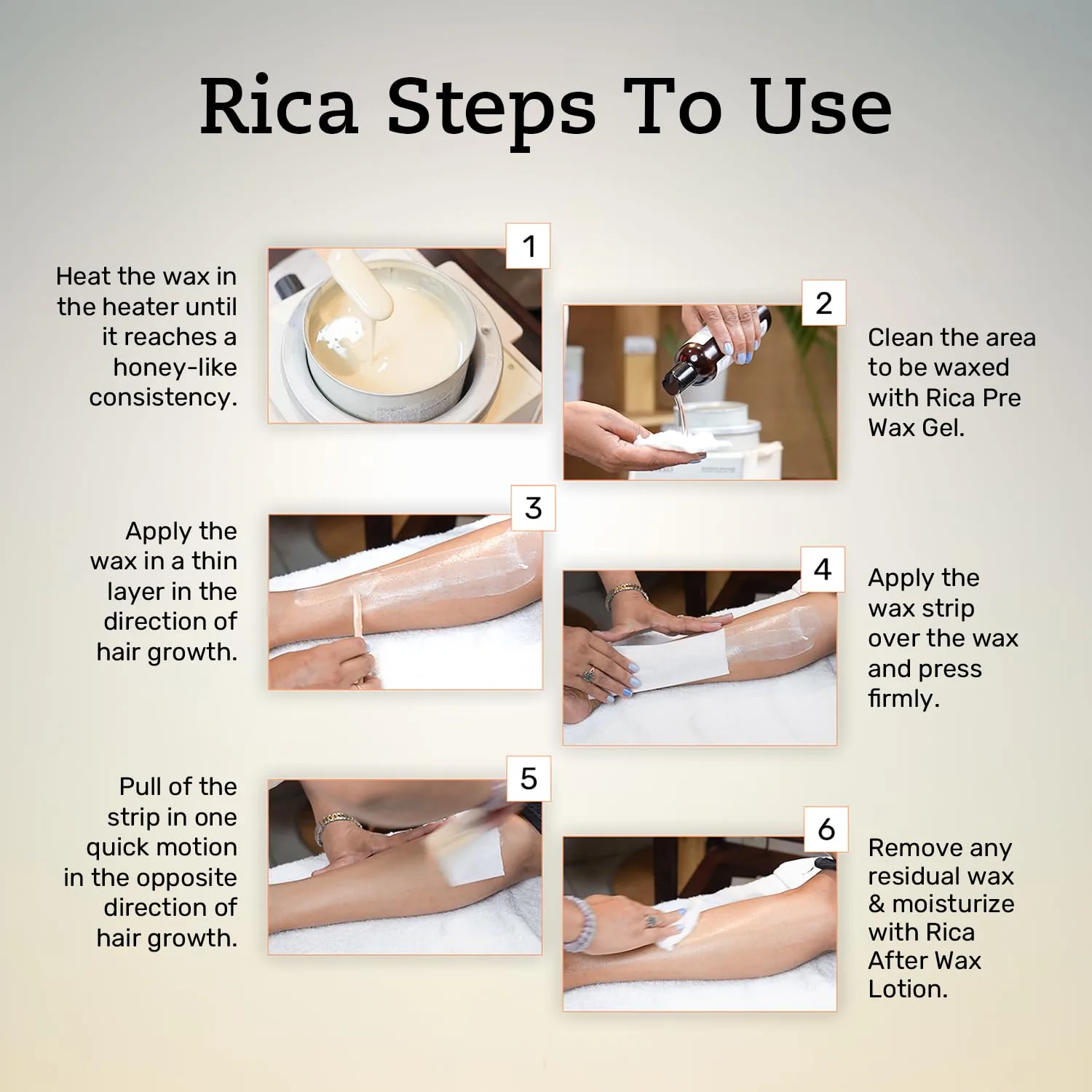 Rica White Chocolate Liposoluble Wax for Dry Skin | Natural Beeswax Hair Removal | Moisturizing & Nourishing Formula-5
