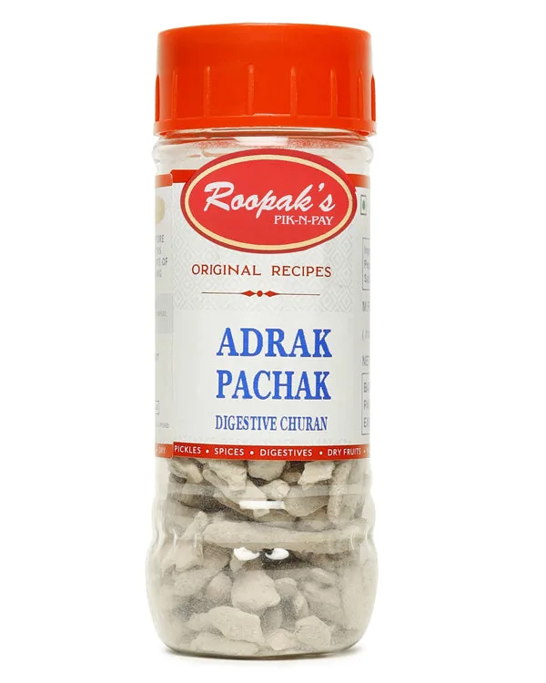 Roopak's Adrak Pachak | Digestive Ginger Churan | Traditional Post-Meal Mukhwas 60 gm