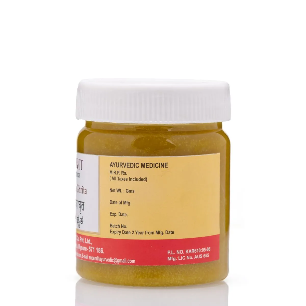 S N Pandit Ayurveda Maha Tiktaka Ghrita | Medicated Ghee for Skin and Pitta Balance-3