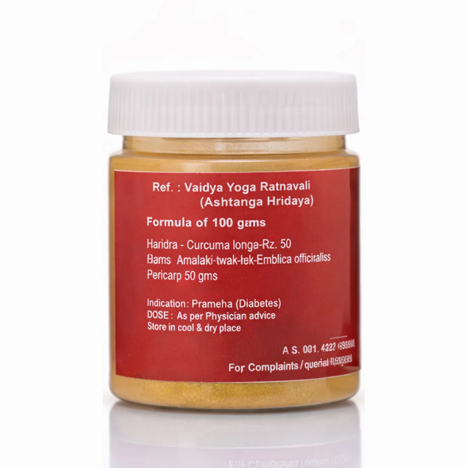 S N Pandit Ayurveda Nishamalaki Choorna | Traditional Blood Sugar Support | Pure Amla & Turmeric Blend-2