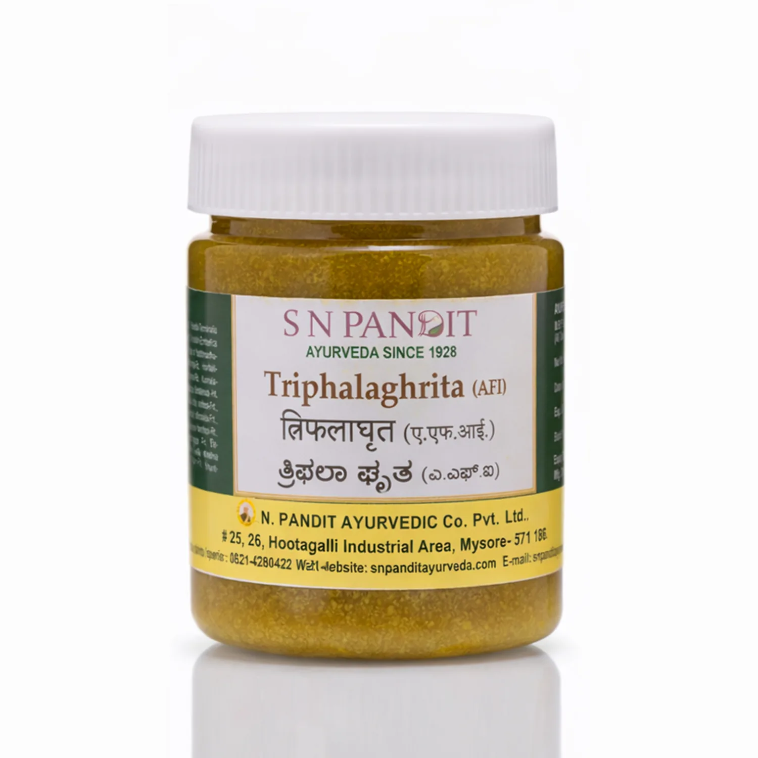 S N Pandit Ayurveda Triphalaghrita