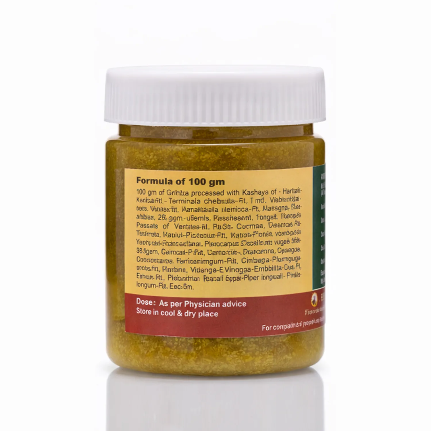 S N Pandit Ayurveda Triphalaghrita | Medicated Herbal Ghee | Traditional Eye Care and Digestion Support-2