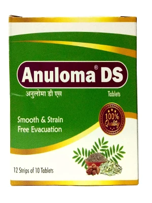 Sagar Ayurveda Anuloma DS Tablets | Ayurvedic Digestive Support | Natural Bowel Regulator-2