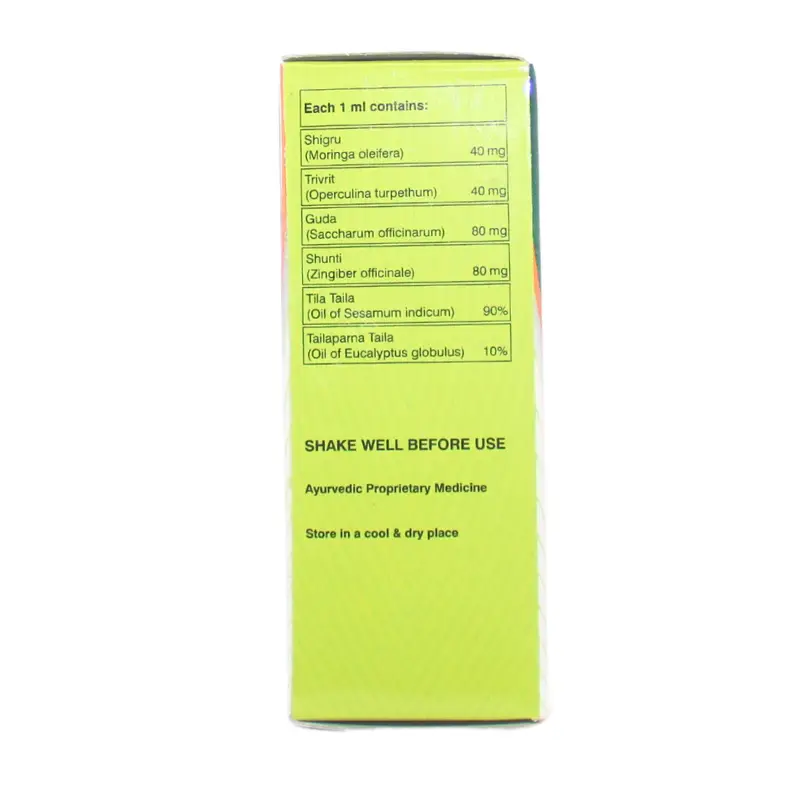 Sagar Ayurveda Sinurex Nasal Drops | Herbal Sinus Relief | Natural Congestion Care-3