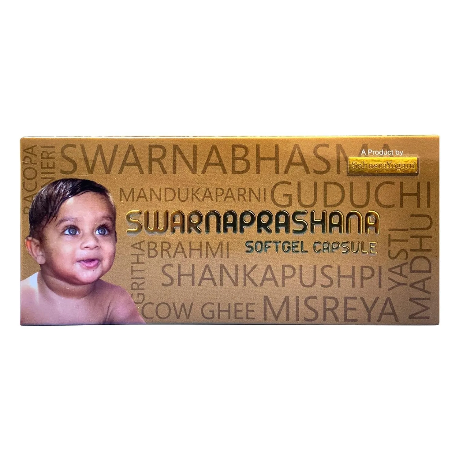 Sahasrayogam Swarnaprashana Softgels | Ayurvedic Children's Immunity & Cognitive Support | Traditional Swarna Prashana Formula-2
