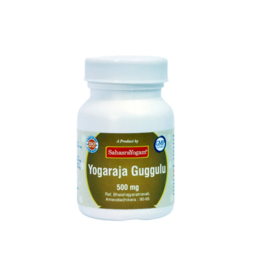 Sahasrayogam Yogaraja Guggulu | Ayurvedic Joint Support | Vata Balancing Herbal Formula