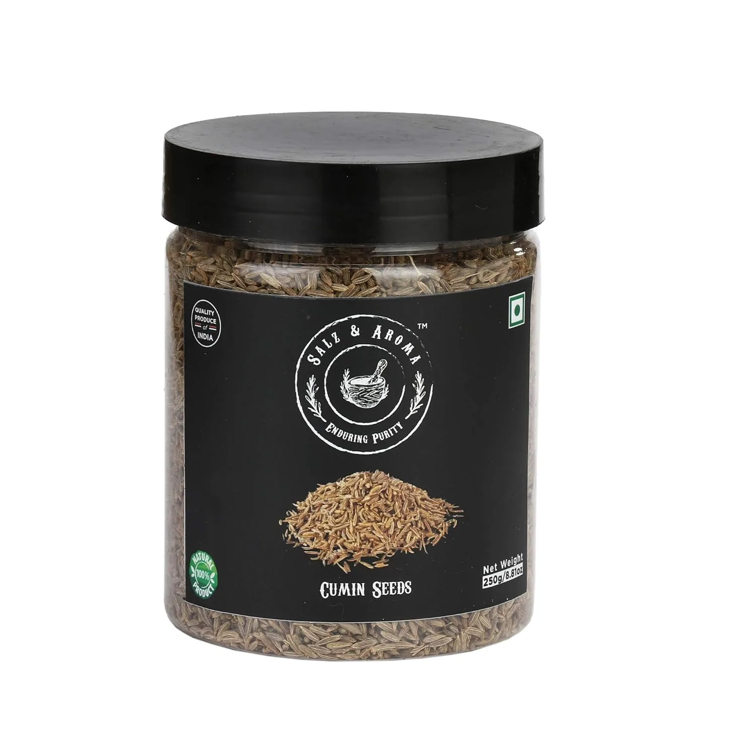 Salz & Aroma Cumin Seeds Salz & Aroma Cumin Seeds--250 g Stand Up Pouch