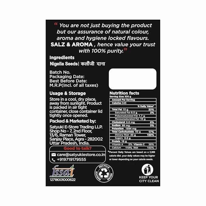Salz & Aroma Nigella Seeds-4