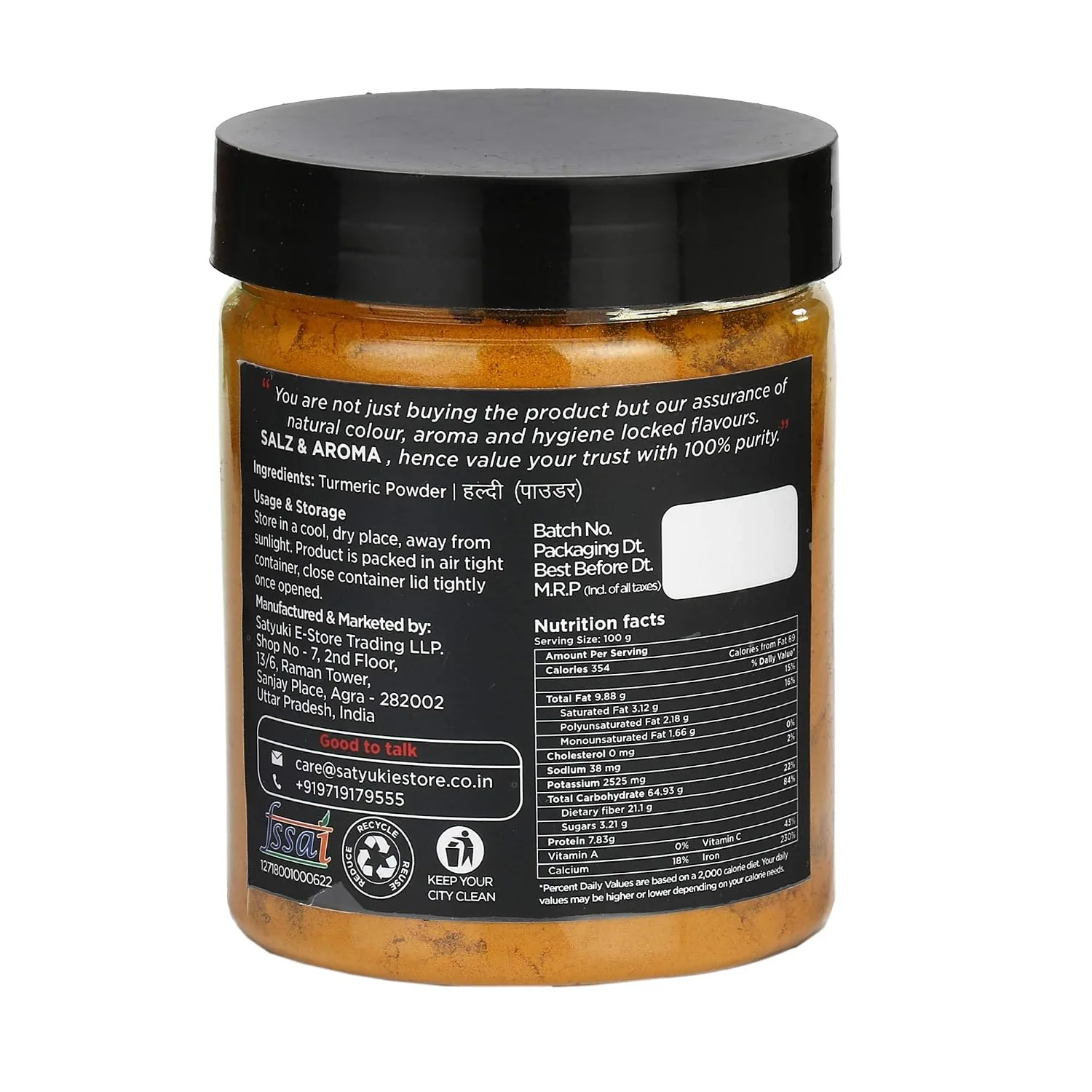 Salz and aroma turmeric powder - 2