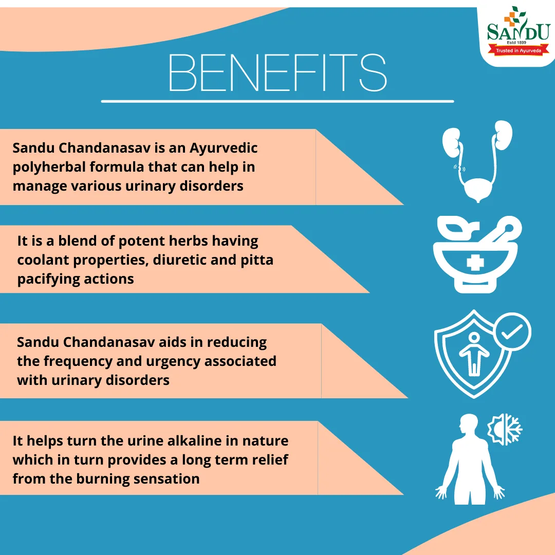 Sandu Chandanasava | Ayurvedic Cooling Tonic | Urinary and Pitta Balance-6