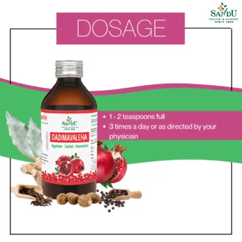 Sandu Dadimavaleha Syrup | Ayurvedic Digestive Tonic | Natural Acidity & Nausea Relief-4