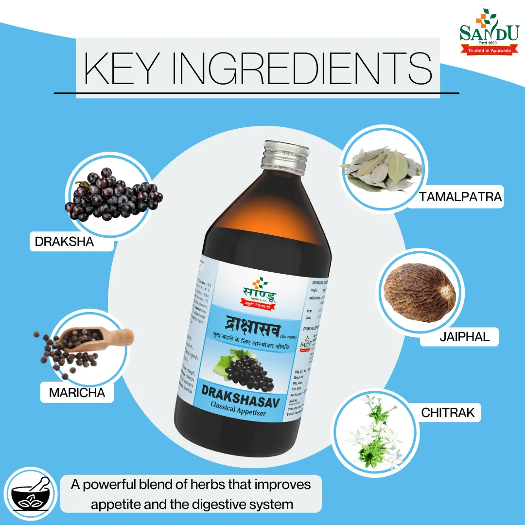 Sandu Drakshasav | Classical Ayurvedic Digestive Tonic | Appetite & Energy Booster-2