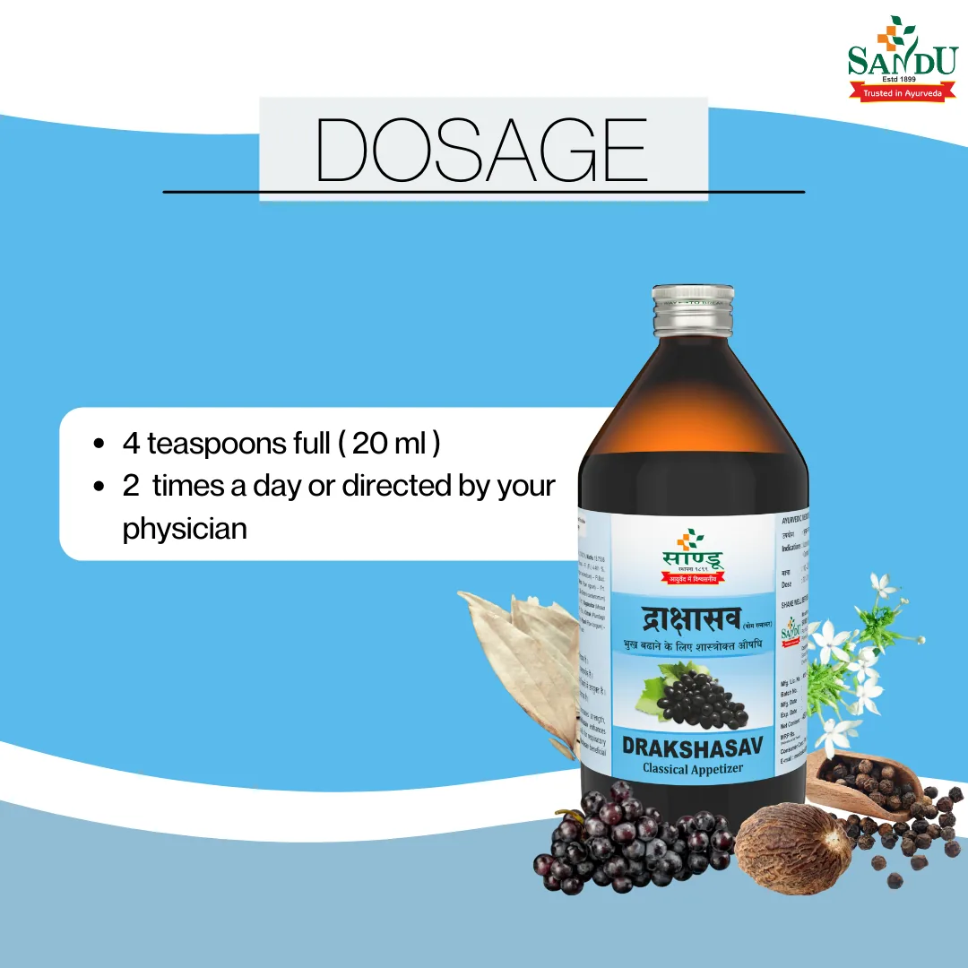 Sandu Drakshasav | Classical Ayurvedic Digestive Tonic | Appetite & Energy Booster-4