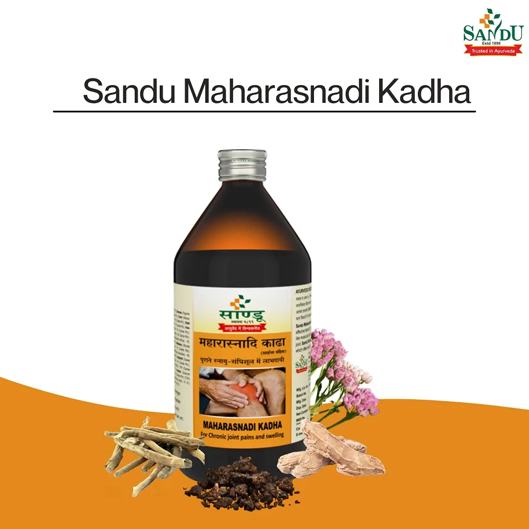 Sandu Maharasnadi Kadha | Ayurvedic Joint Care Decoction | Vata Balancing Formula for Mobility-2