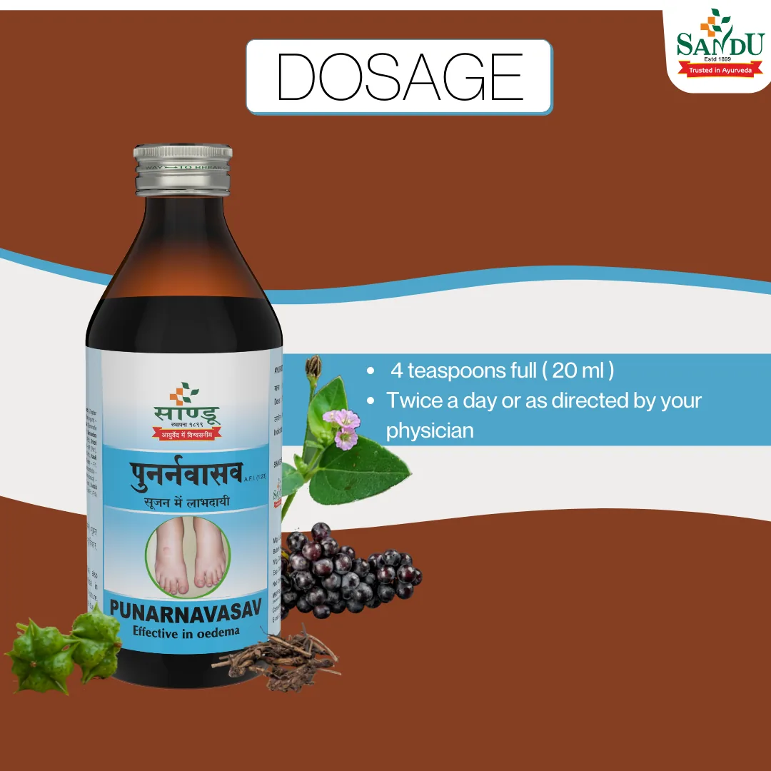 Sandu Punarnavasav | Ayurvedic Liquid Tonic | Kidney and Liver Support-2