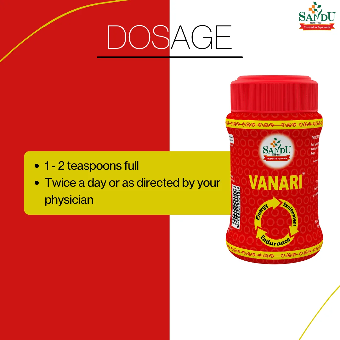 Sandu Vanari Kalpa | Ayurvedic Vitality Granules | Natural Stamina and Strength Booster-4