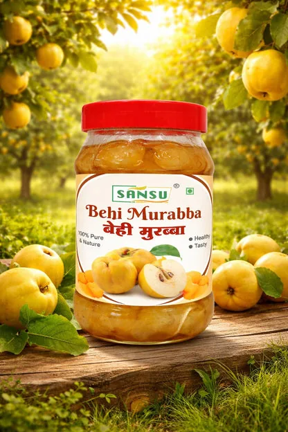 Sansu Behi Murabba | Quince Safarjal Preserve | Made with Raw Forest Honey-3