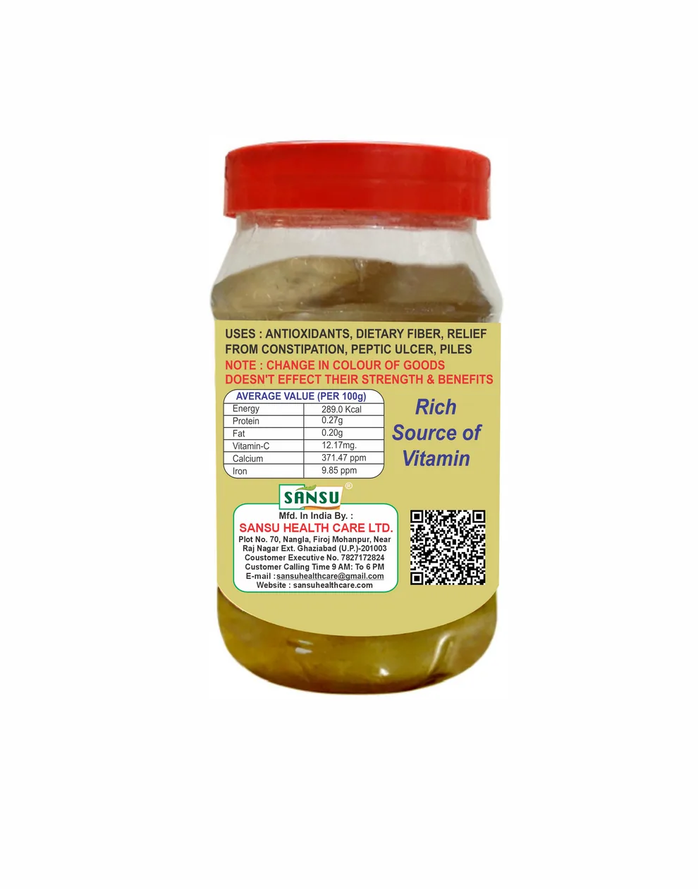 Sansu Harad Murabba | Traditional Sweet Haritaki Preserve | Digestive Wellness-4