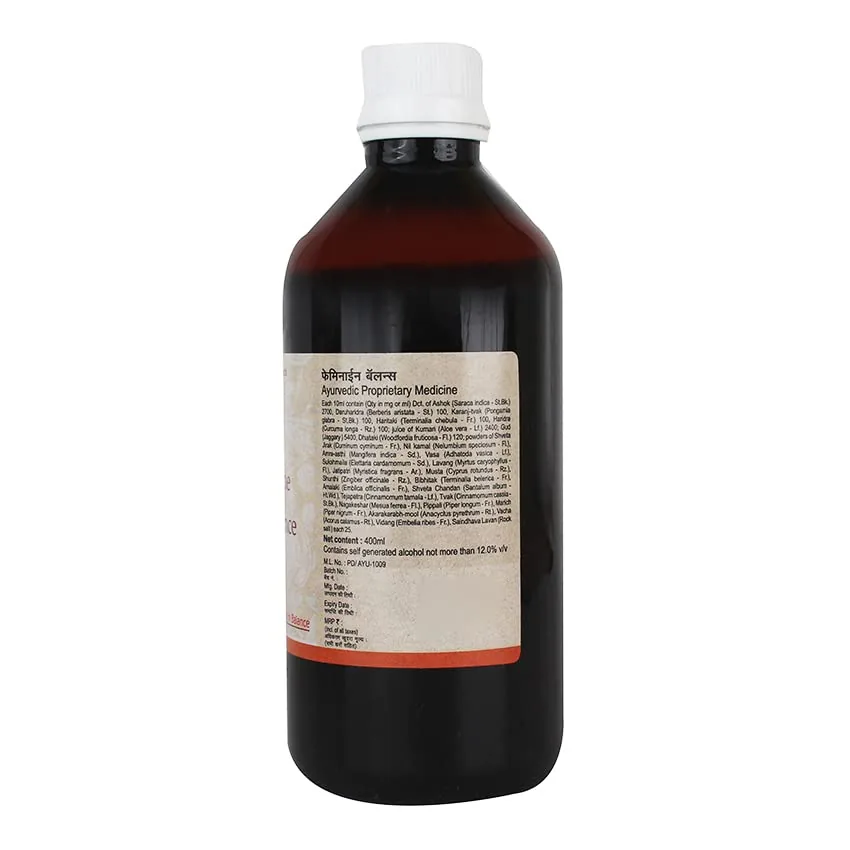 Santulan Ayurveda Feminine Balance | Traditional Asava Liquid | Women's Gynecological Health & Hormonal Support-2