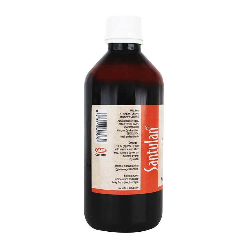 Santulan Ayurveda Feminine Balance | Traditional Asava Liquid | Women's Gynecological Health & Hormonal Support-3