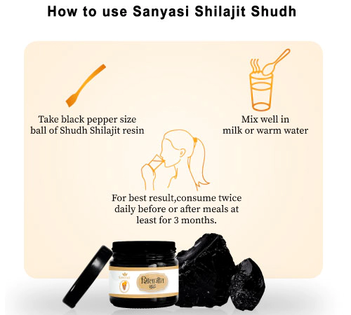 Sanyasi Sj Shudh-Pure Resin | Pure Himalayan Shilajit | Natural Energy & Stamina Booster-4