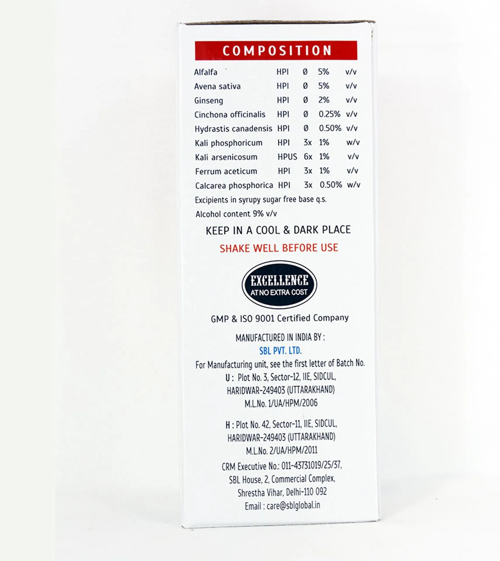 SBL Homeopathy Alfalfa Tonic with Ginseng Sugar Free | Homeopathic Energy & Appetite Stimulant | Stress Relief Formula-2