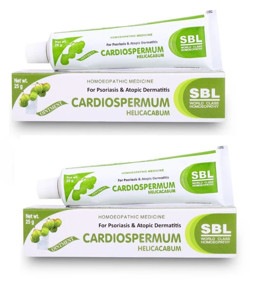 SBL Cardiospermum Helicacabum Ointment | Homeopathic Skin Cream | Soothes Itching & Dryness-1